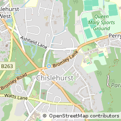 Map of Chislehurst
