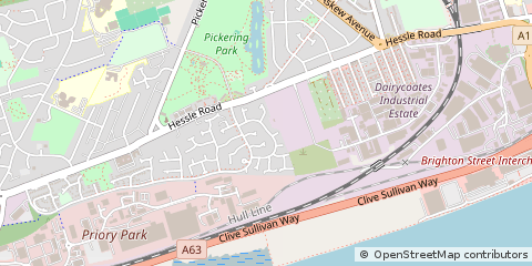 Map of Hull