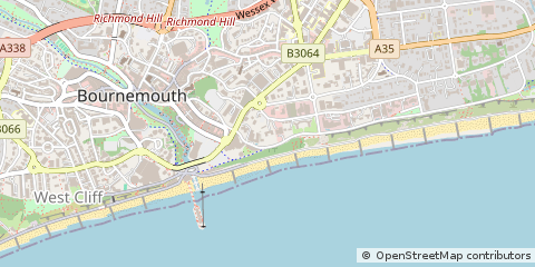 Map of Bournemouth