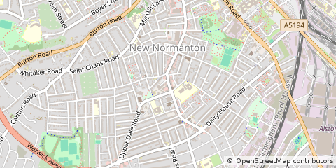 Map of Derby