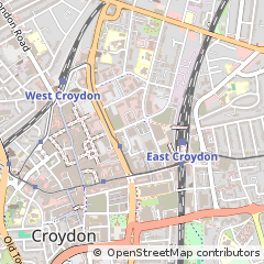 Map of Croydon