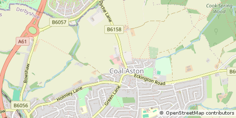 Map of Dronfield