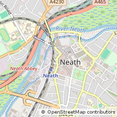 Map of Neath