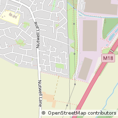 Map of Doncaster, South Yorkshire