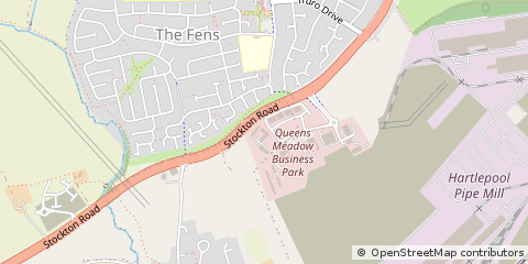 Map of Hartlepool