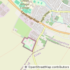 Map of Cambridge, Suffolk