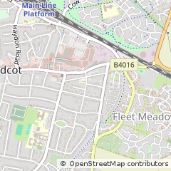 Map of Didcot, Oxfordshire
