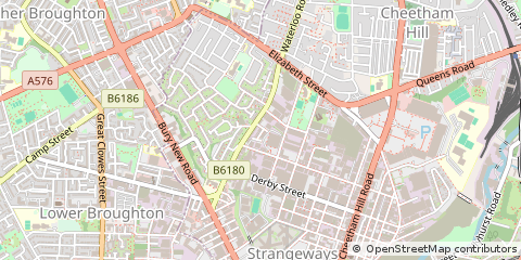 Map of Manchester