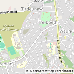 Map of Swansea