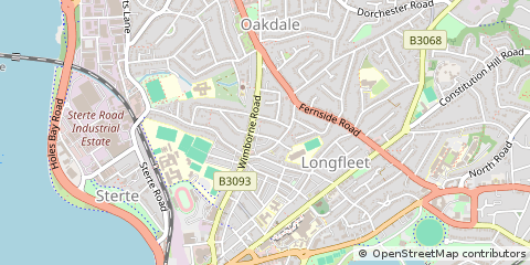 Map of Poole