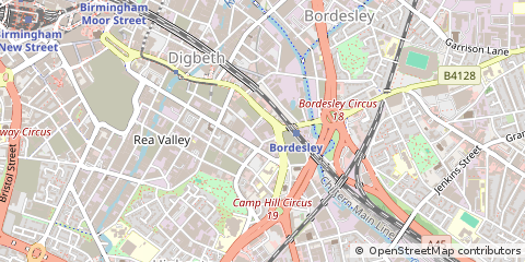Map of Birmingham