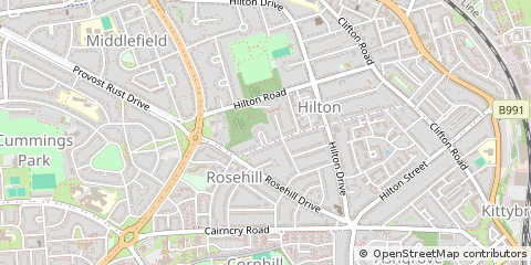 Map of Aberdeen
