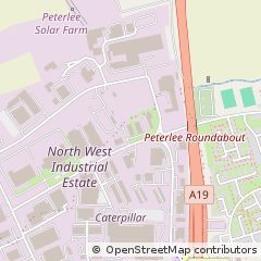 Map of Peterlee, County Durham