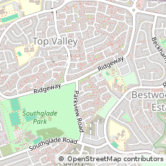 Map of Nottingham