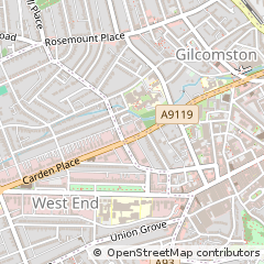 Map of Aberdeen