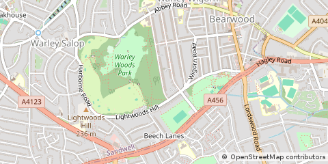 Map of Smethwick, Gloucestershire
