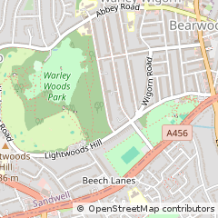 Map of Smethwick, Gloucestershire