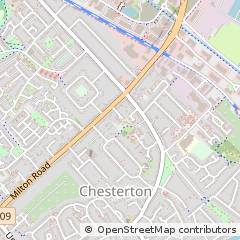 Map of Cambridge, Cambridgeshire