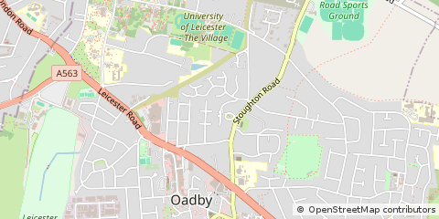 Map of Leicester