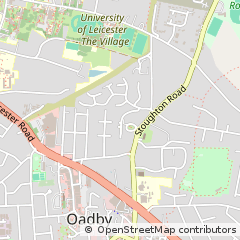 Map of Leicester