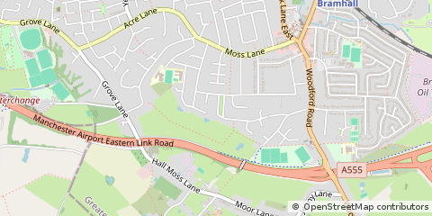 Map of Stockport