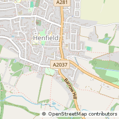 Map of Henfield