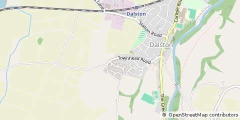 Map of Carlisle, Cumbria