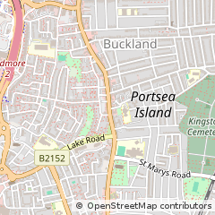 Map of Portsmouth, Hants
