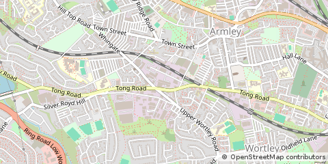 Map of Leeds