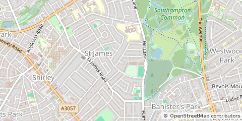 Map of Southampton