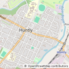 Map of Huntly