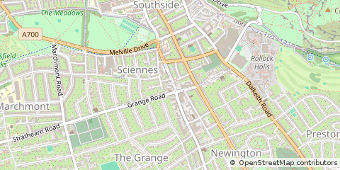 Map of Edinburgh