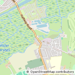 Map of Sheerness, Kent