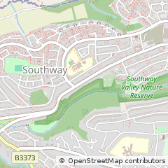 Map of Plymouth, Devon