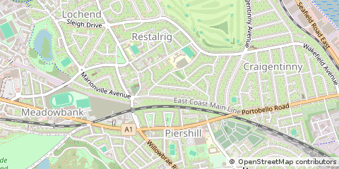 Map of Edinburgh