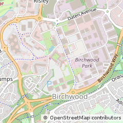 Map of Warrington