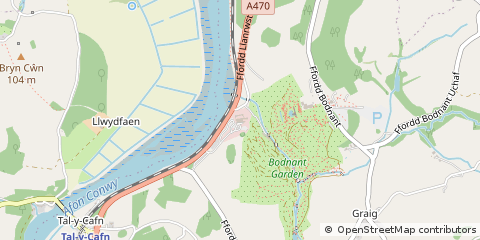 Map of Colwyn BAY
