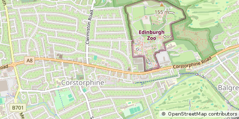 Map of Edinburgh, Midlothian