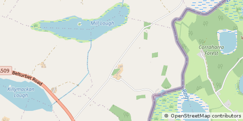 Map of Enniskillen