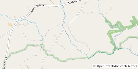 Map of Magherafelt, Derry