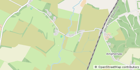 Map of Lanark, South Lanarkshire