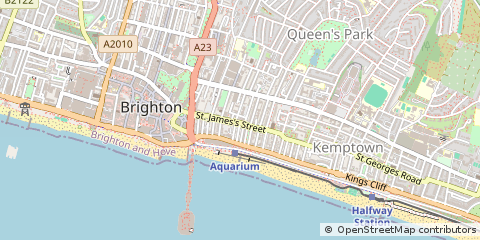 Map of Brighton