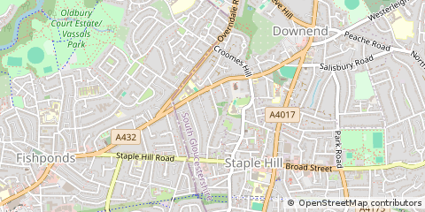Map of Avon