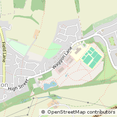 Map of Pontefract, West Yorkshire