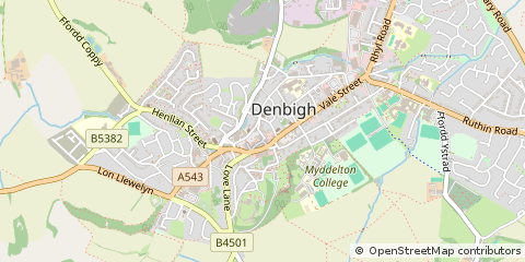 Map of Denbigh, Hampshire