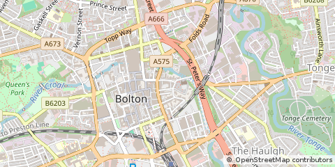 Map of Bolton