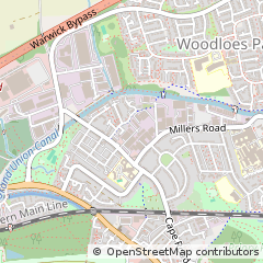 Map of Warwick