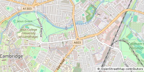 Map of Cambridge