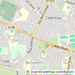 Map of Newcastle Upon Tyne