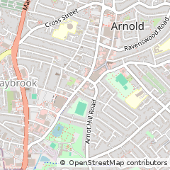 Map of Nottingham